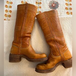 Vintage Frye Campus Boots